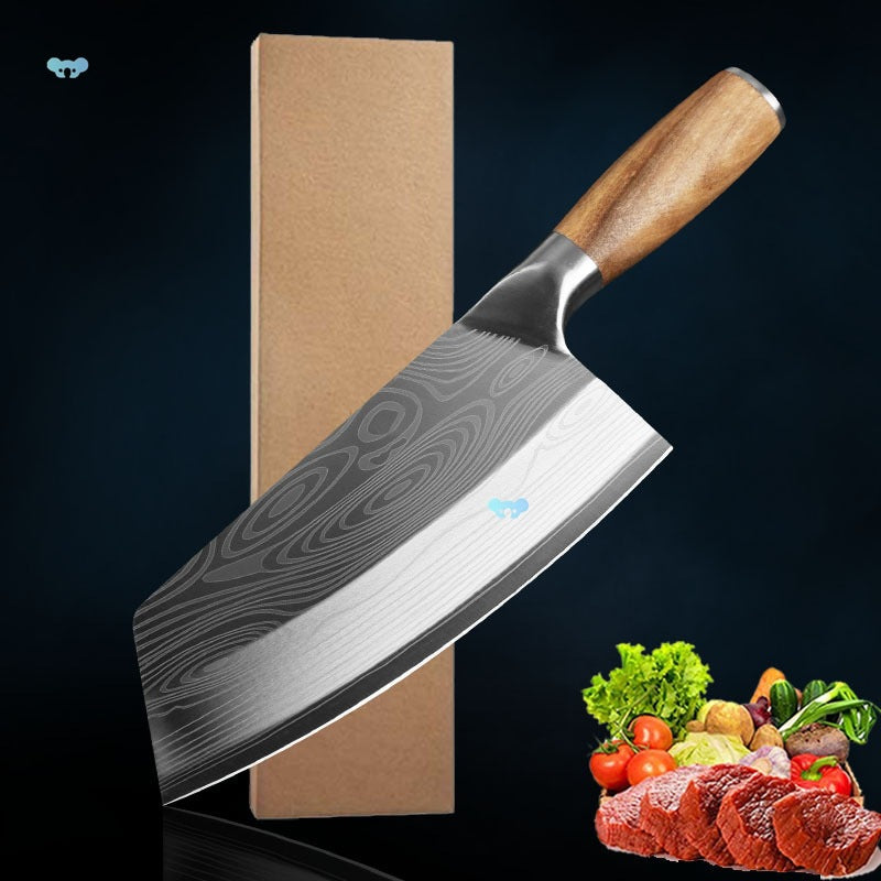 Cuchillo cocina acero damasco
